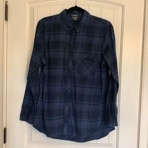 Eddie‎ Bauer Women's Classic Fit Flannel 💜🧡🥰
